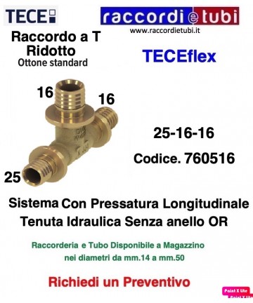 TE TECEflex Ridotto 25-16-16