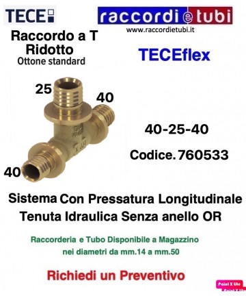 TE TECEflex Ridotto 40-25-40