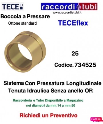 BOCCOLA TECEflex DIAMETRO 25