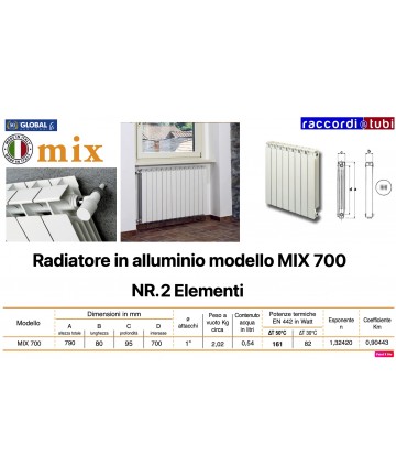 RADIATORE IN ALLUMINIO...