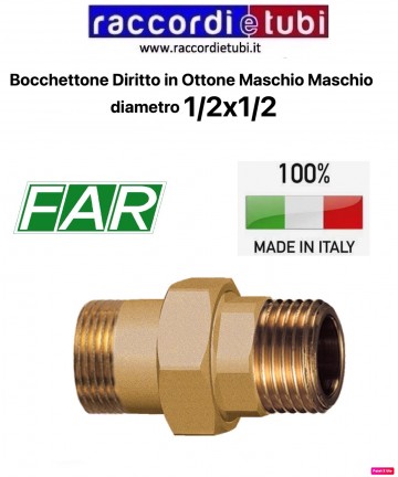 RACCORDI in OTTONE : Gomito curva raccordo M-F 1/2″ in ottone - acqua gas -  Super Sama Store - Idraulica elettronica e hobbistica a prezzi imbattibili