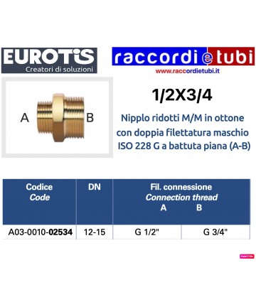 NIPLES EUROTIS PER CARTELLA...