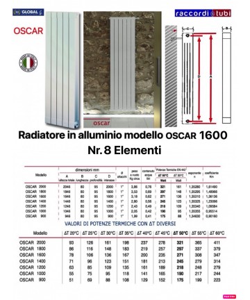 RADIATORE IN ALLUMINIO...