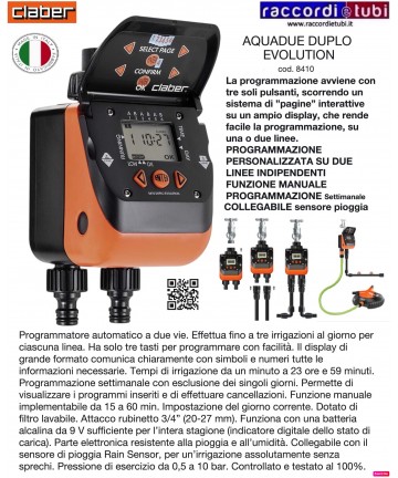 Programmatore CLABER 8410...