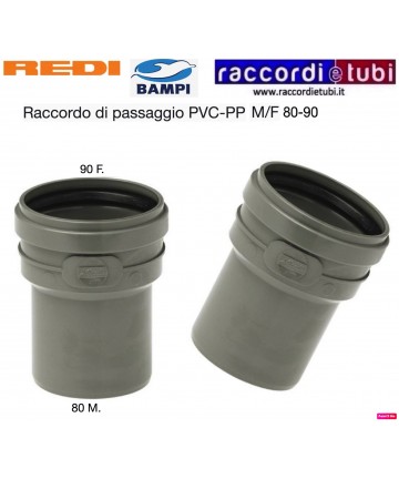 RIDUZIONE A INNESTO PVC MF...