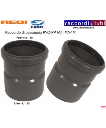 RIDUZIONE A INNESTO PVC MF...