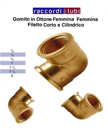 GOMITO OTTONE FILETTO...