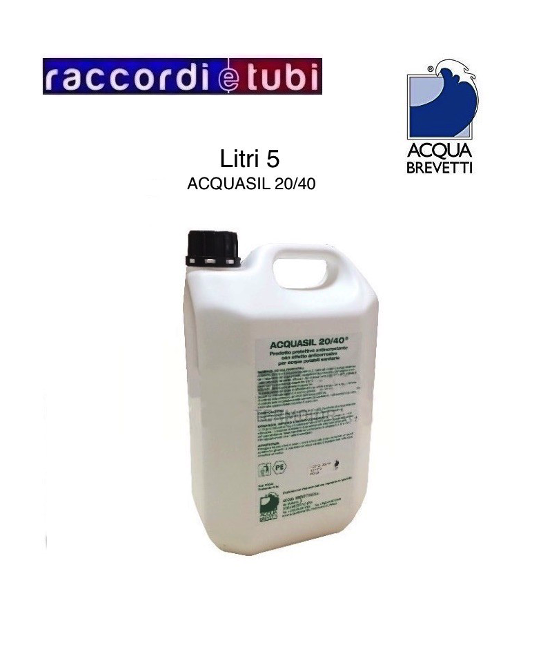 Acqua Brevetti Acquasil 20/40 Ricarica 1 Litro Anticalcare Minidos Pc002