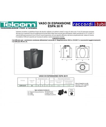 TELCOM VASO DI ESPANSIONE...